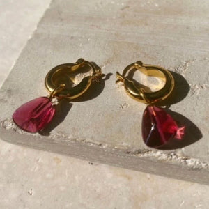 PRIYA EARRINGS RED