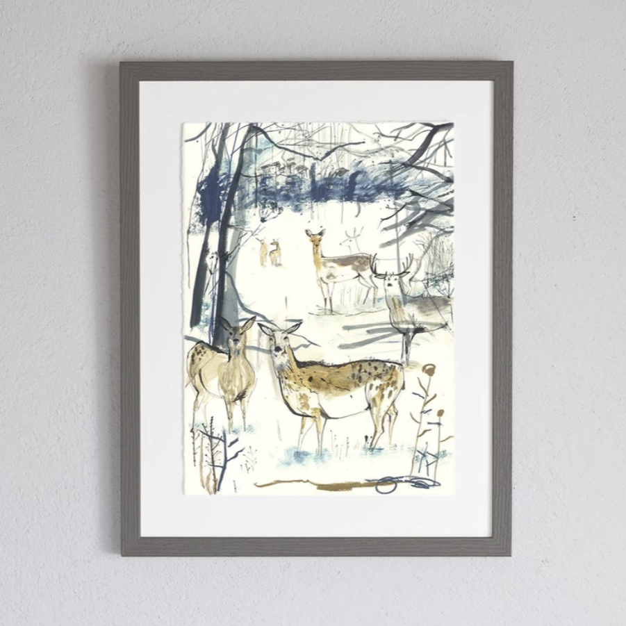 THE HERD - PRINT BY SAM WILSON - Feather & Twigs
