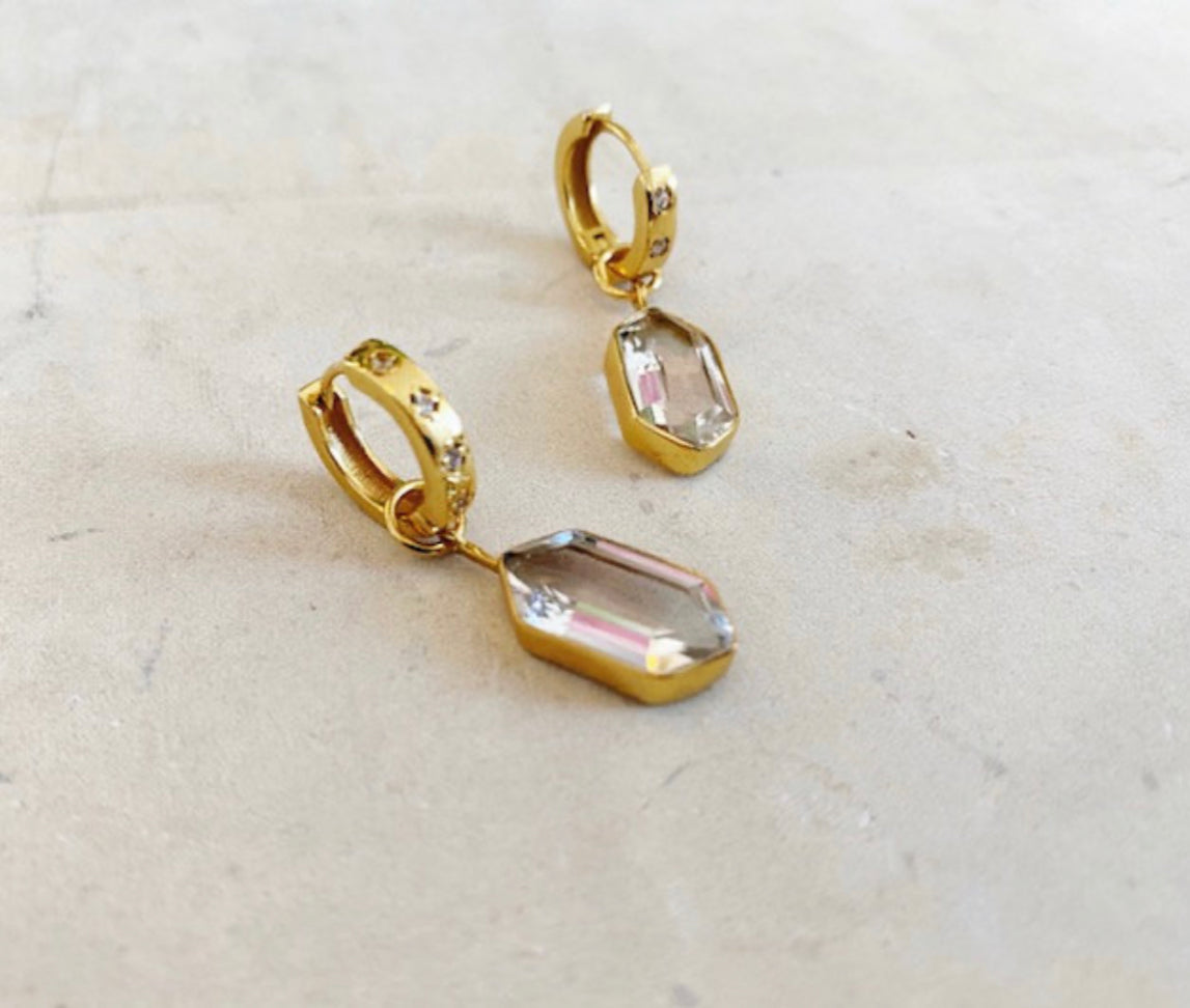 BARDOT EARRINGS-VARIOUS COLOURS - Feather & Twigs