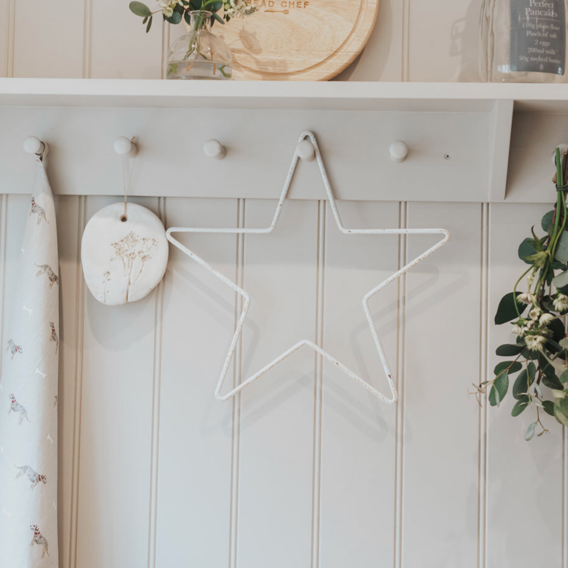 THE METAL STAR - WAXED METAL FINISH ONLY - Feather & Twigs