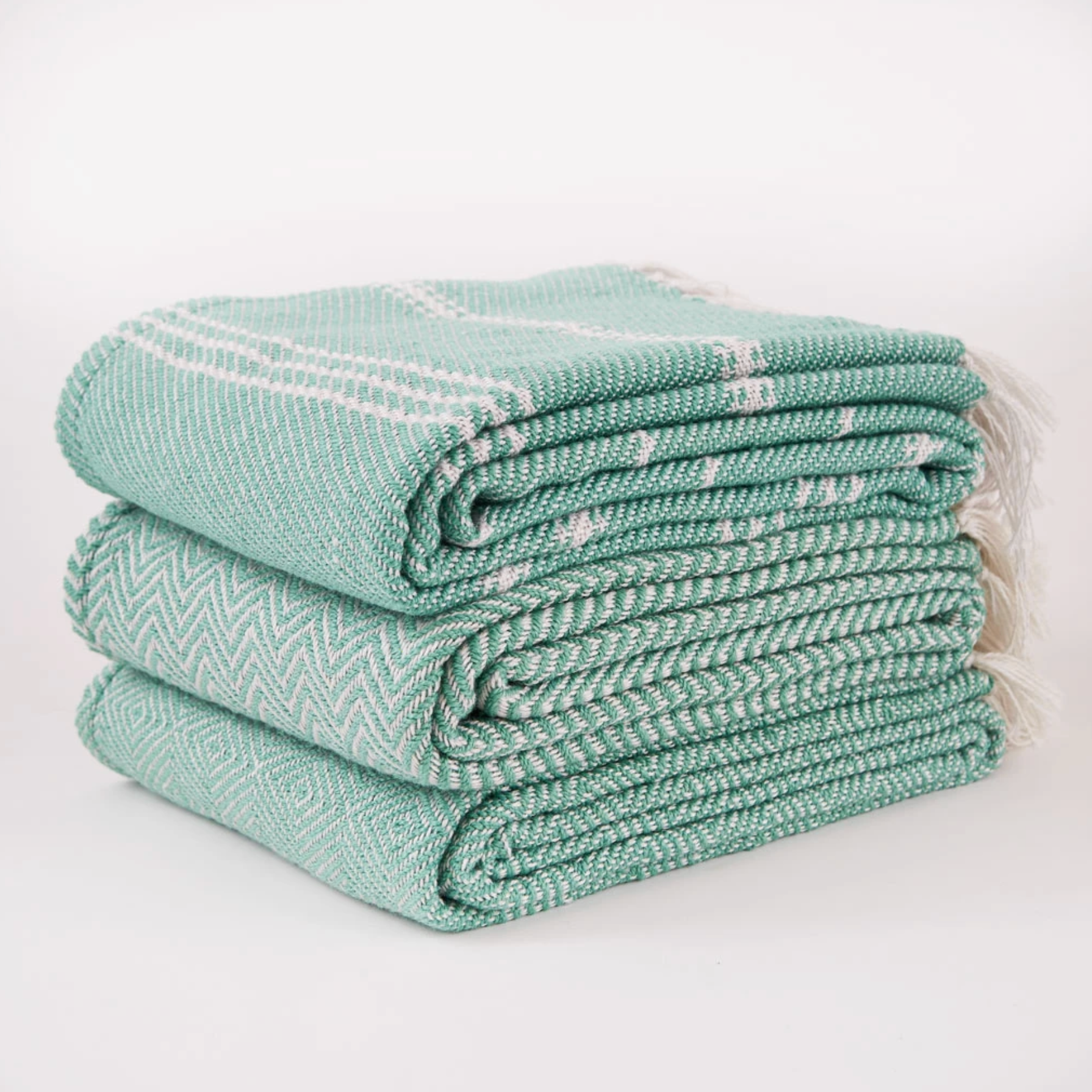 OXFORD STRIPE BLANKET - VARIOUS COLOURS - Feather & Twigs